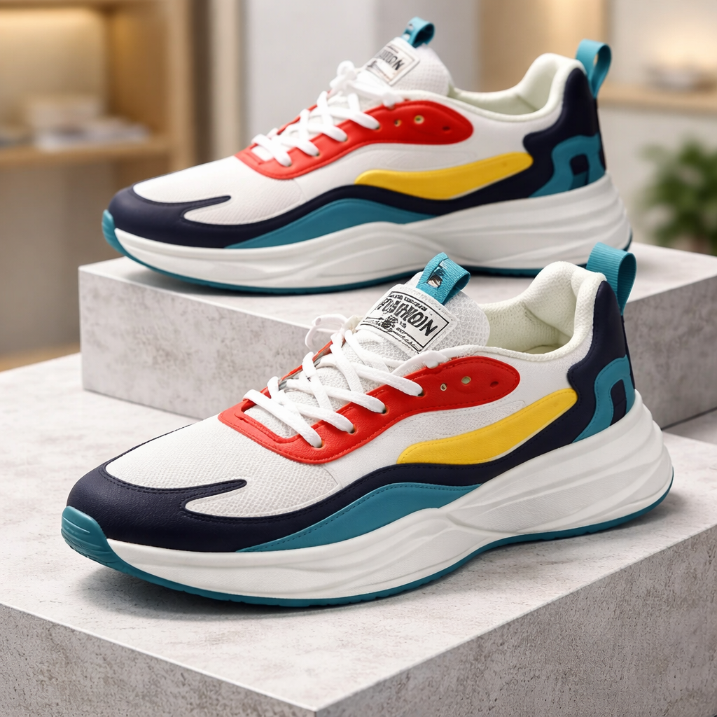 Mens Fashion Walking Running Sneakers Size Eu39/Us6.5